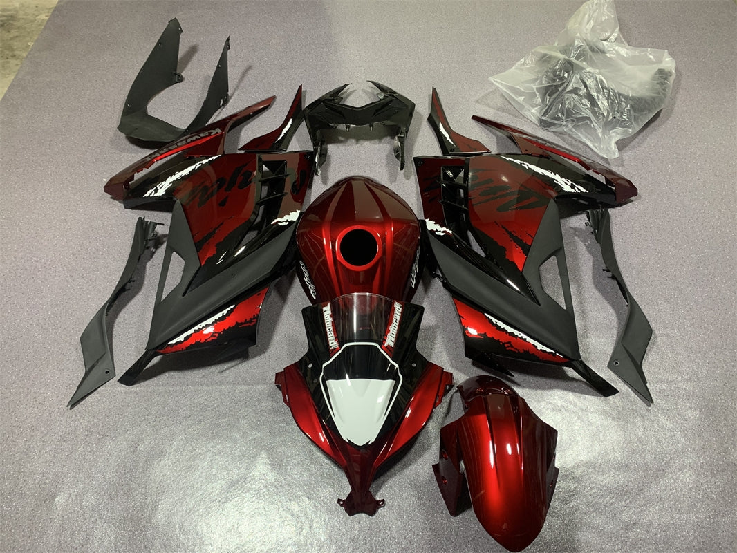 2013-2024 Kawasaki EX300 Ninja300 Fairing Kit Bodywork Plastic ABS