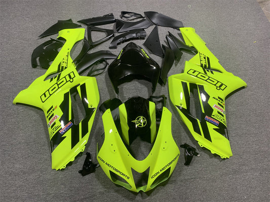 2009-2012 Kawasaki ZX6R 636 Fairing Kit Bodywork Plastic ABS