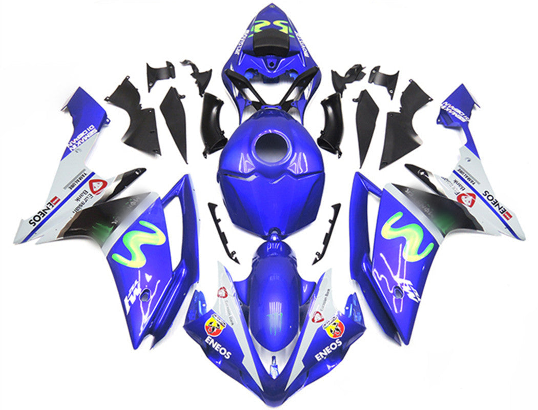 2007-2008 Yamaha YZF 1000 R1 Fairing Kit Bodywork Plastic ABS