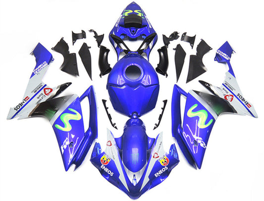 2007-2008 Yamaha YZF 1000 R1 Fairing Kit Bodywork Plastic ABS