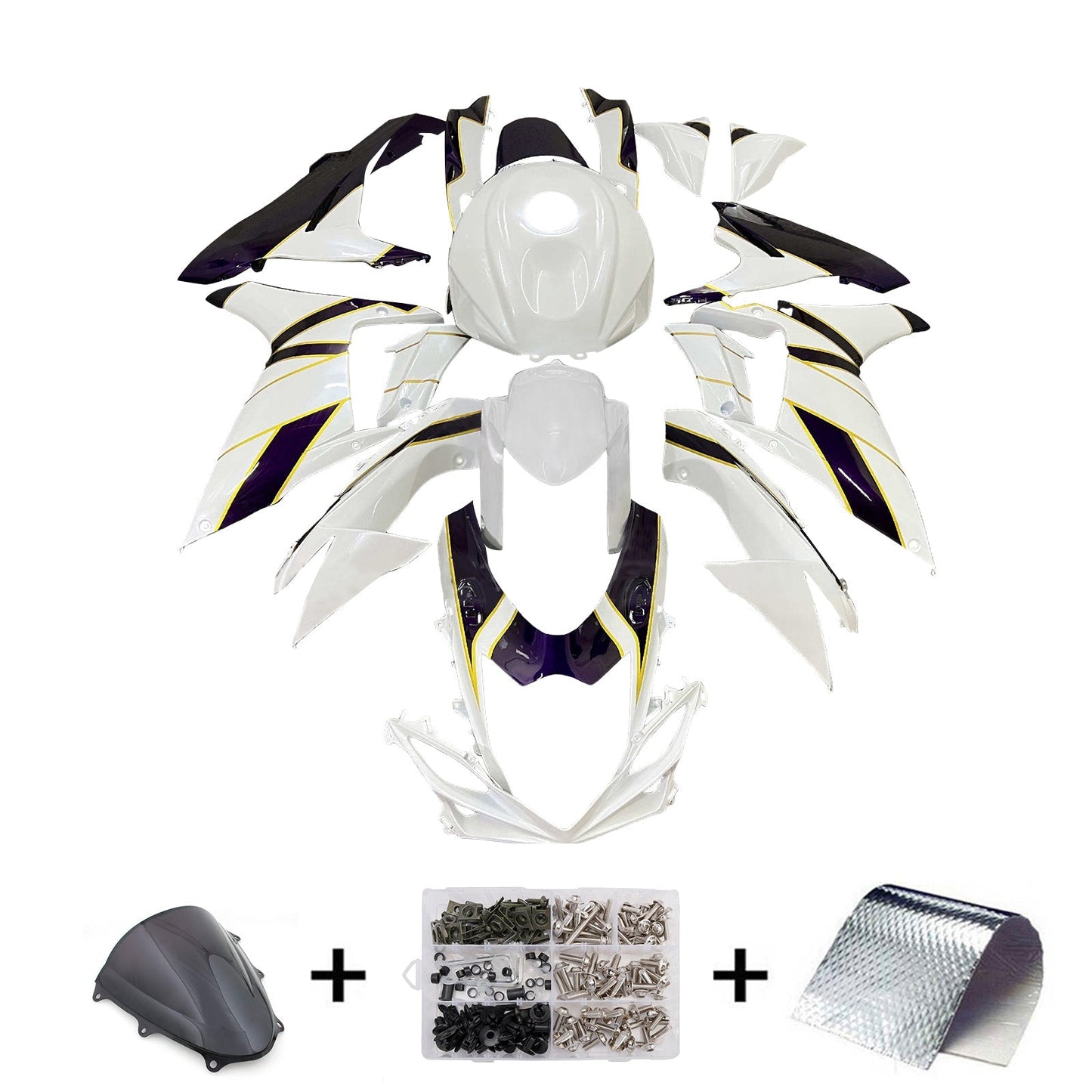 2011-2025 Injection Fairing Kit Bodywork Plastic ABS For Suzuki GSXR 600/750 K11