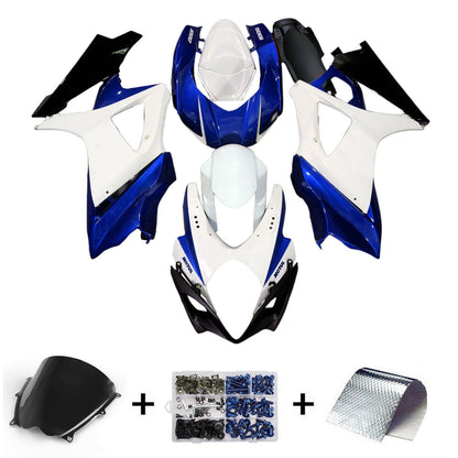 2007-2008 Injection Fairing Kit Bodywork Plastic ABS For Suzuki GSXR1000 K7