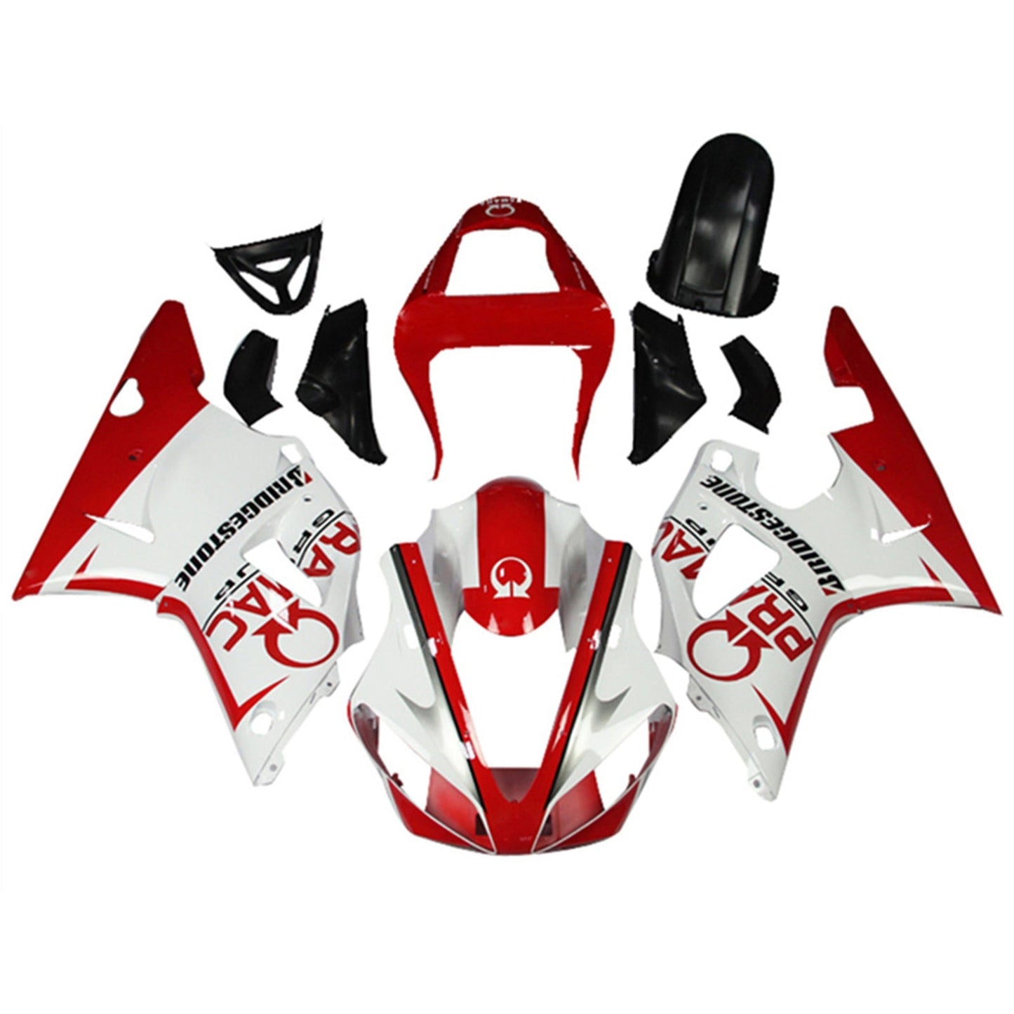1998-1999 Yamaha YZF 1000 R1 Fairing Kit Bodywork Plastic ABS