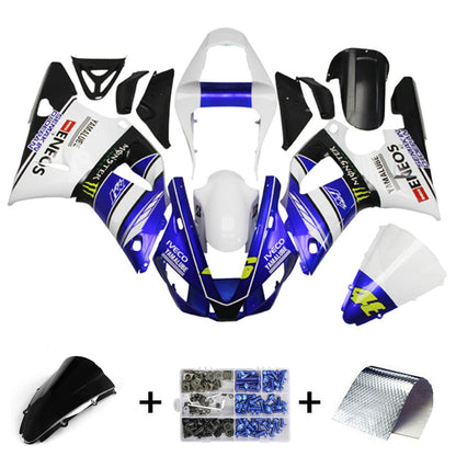 2000-2001 Yamaha YZF 1000 R1 Fairing Kit Bodywork Plastic ABS