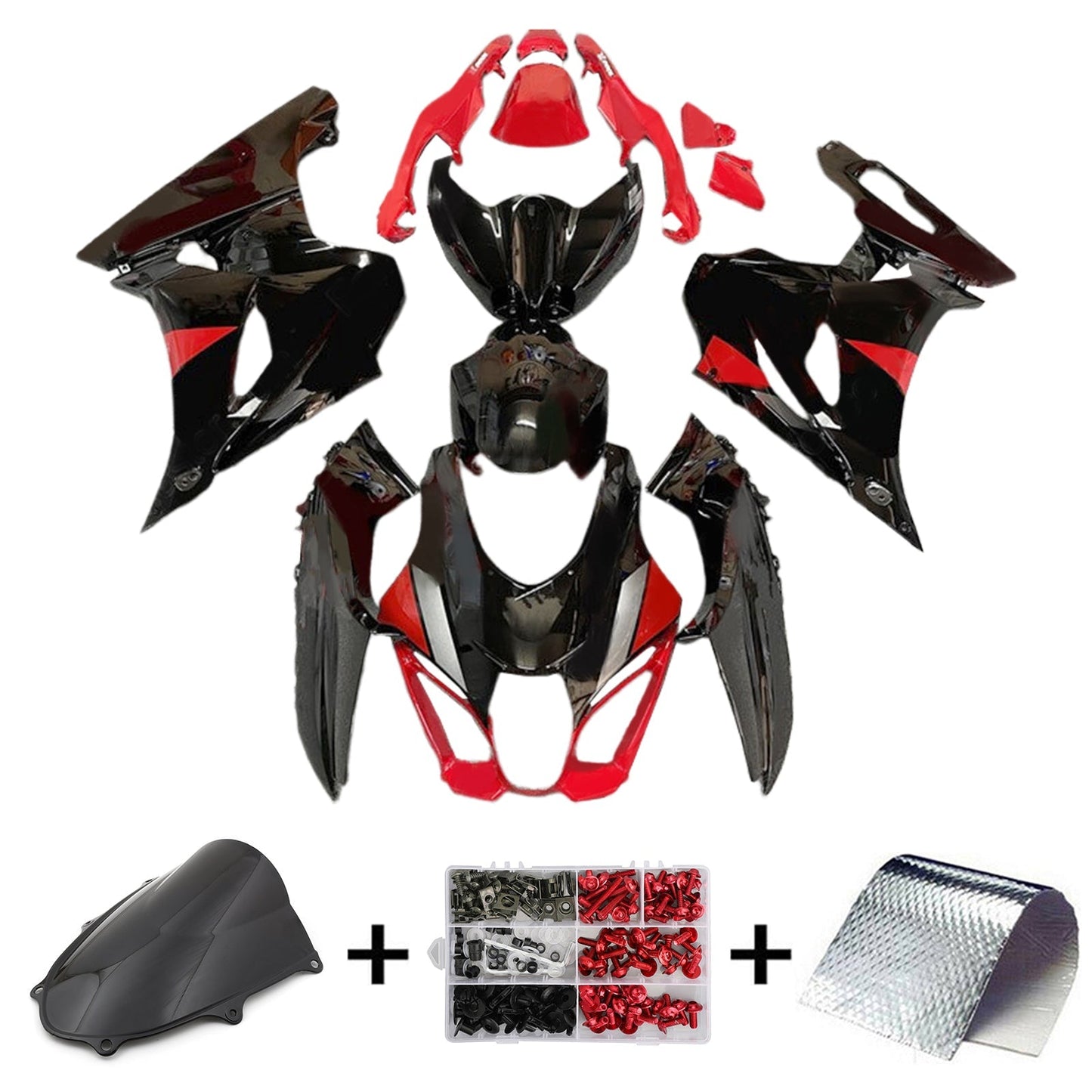 2017-2024 Suzuki GSXR1000 K17 Fairing Kit Bodywork Plastic ABS