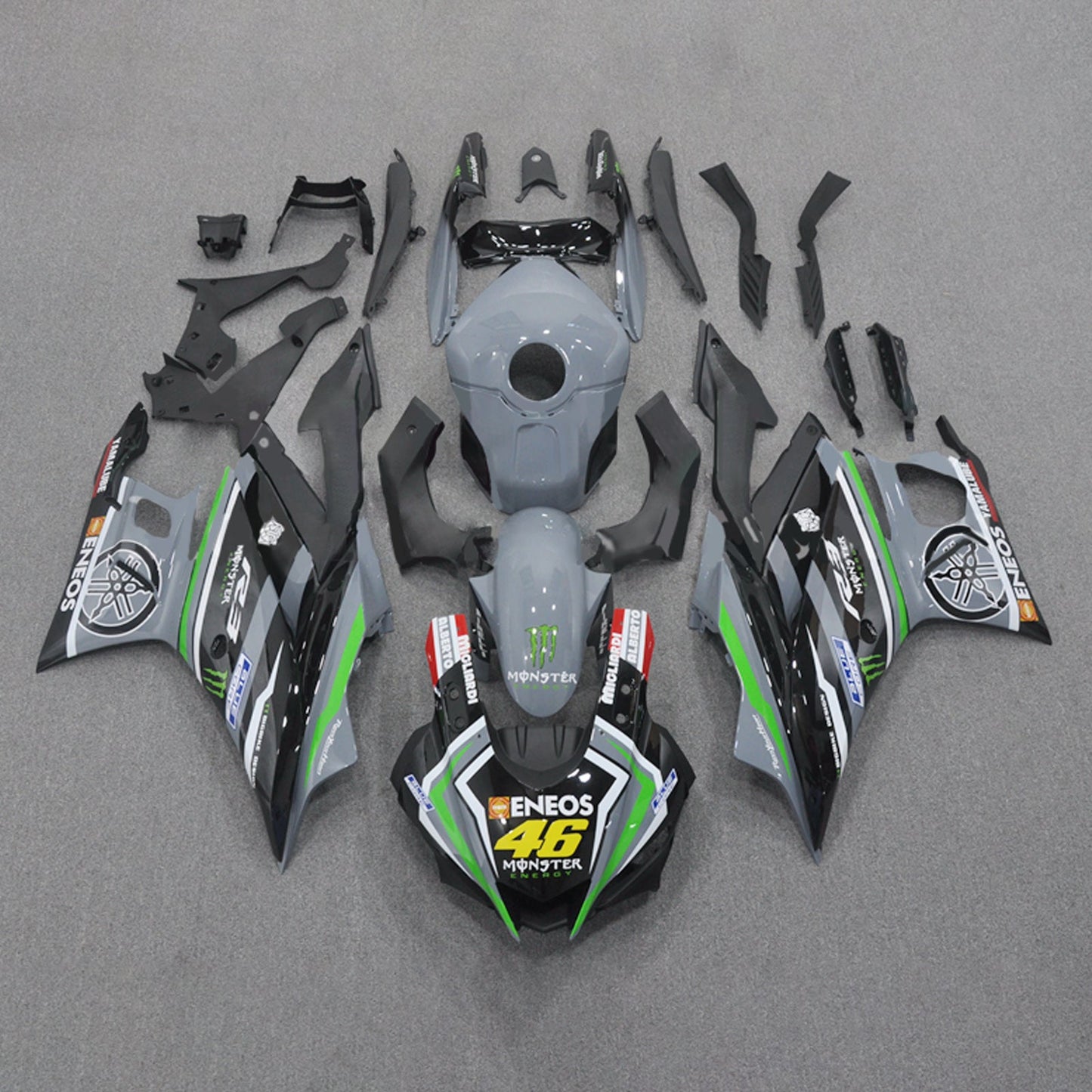 2022-2024 Yamaha YZF-R3 R25 Fairing Kit Bodywork Plastic ABS