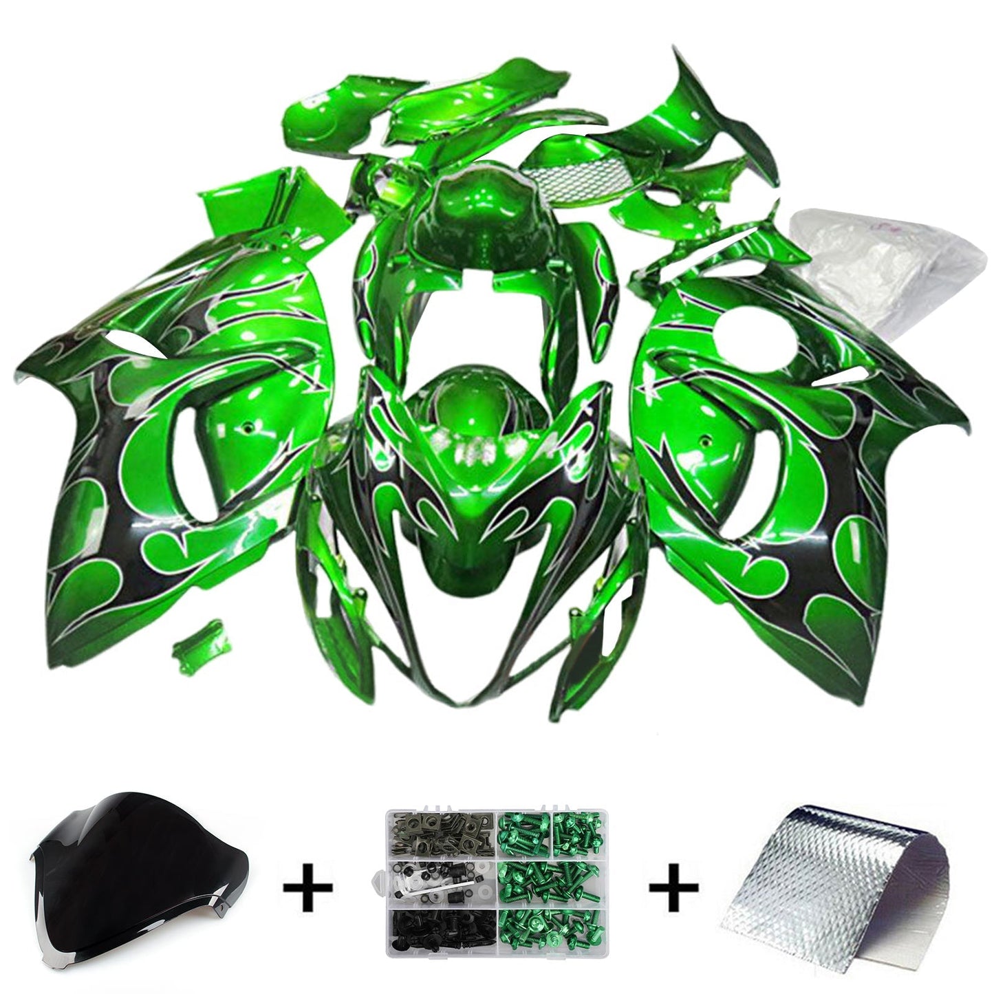 2008-2020 Suzuki Hayabusa GSX1300R Fairing Kit Bodywork Plastic ABS