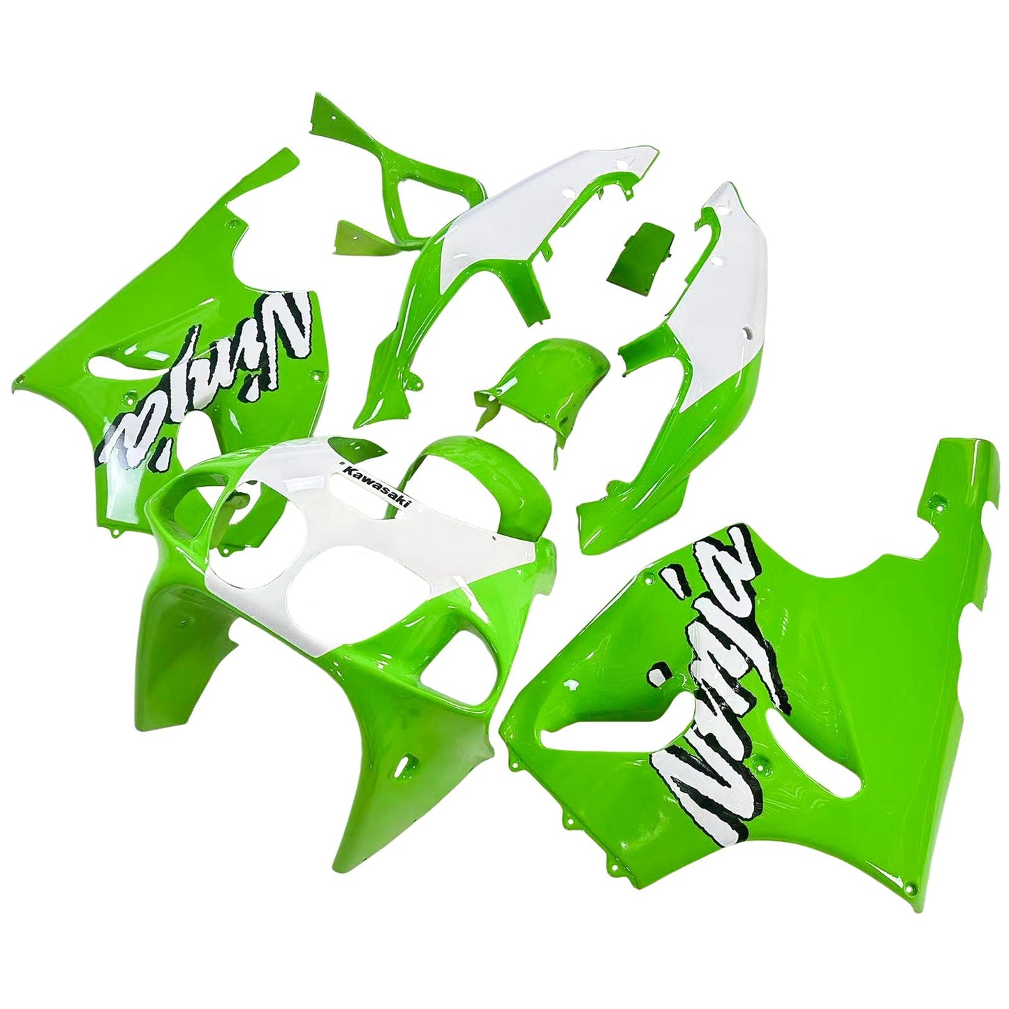 1996-2003 Kawasaki ZX7R Fairing Kit Bodywork Plastic ABS
