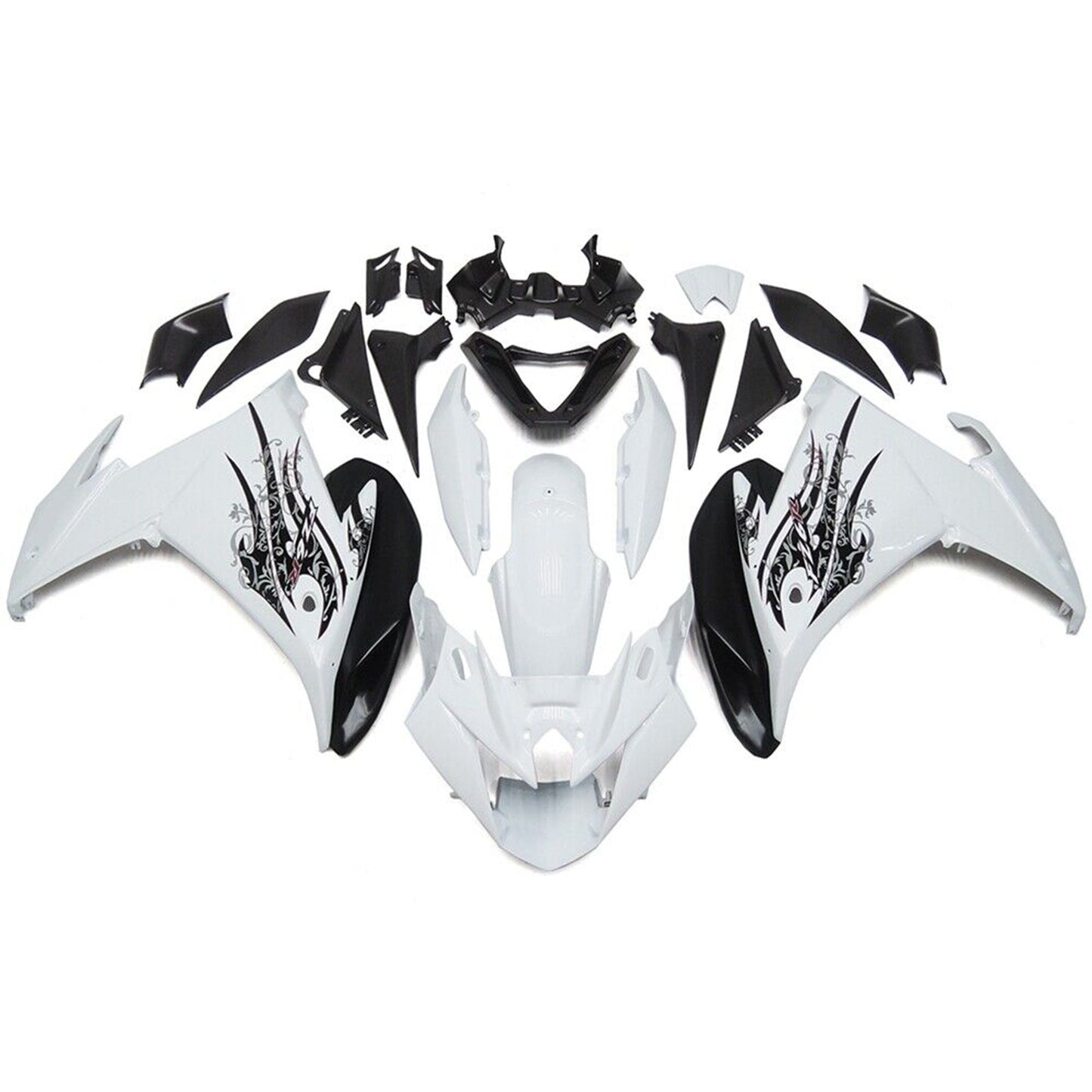 2009-2015 Yamaha FZ6R Fairing Kit Bodywork Plastic ABS