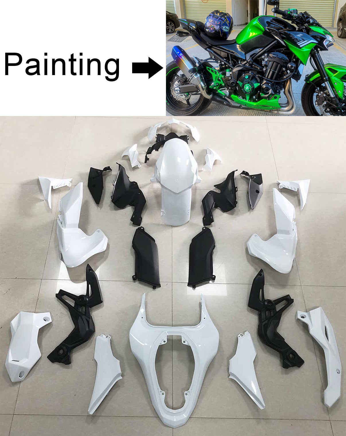 2020-2024 Kawasaki Z900 Fairing Kit