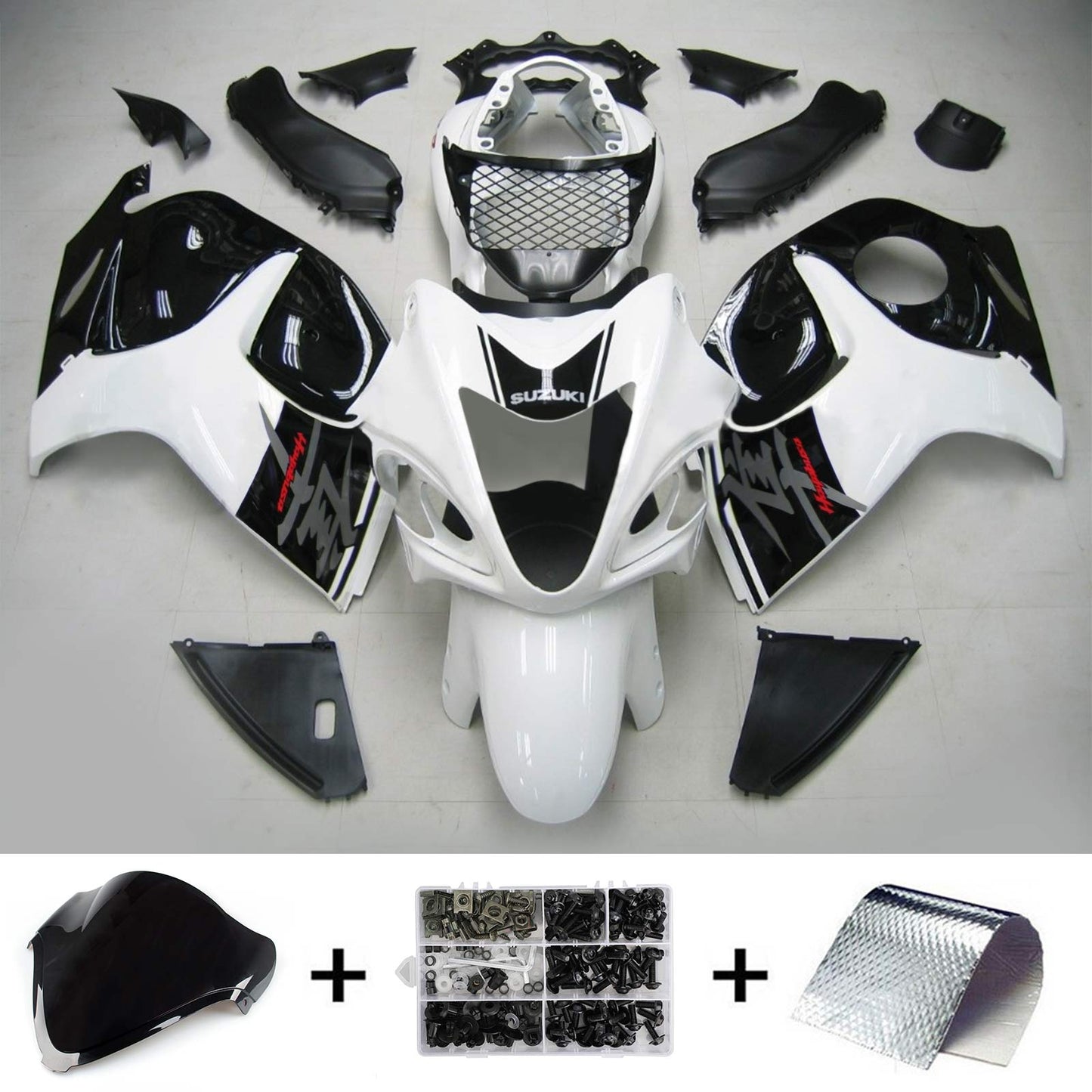 2008-2020 Suzuki Hayabusa GSXR1300 Fairing Kit Bodywork Plastic ABS