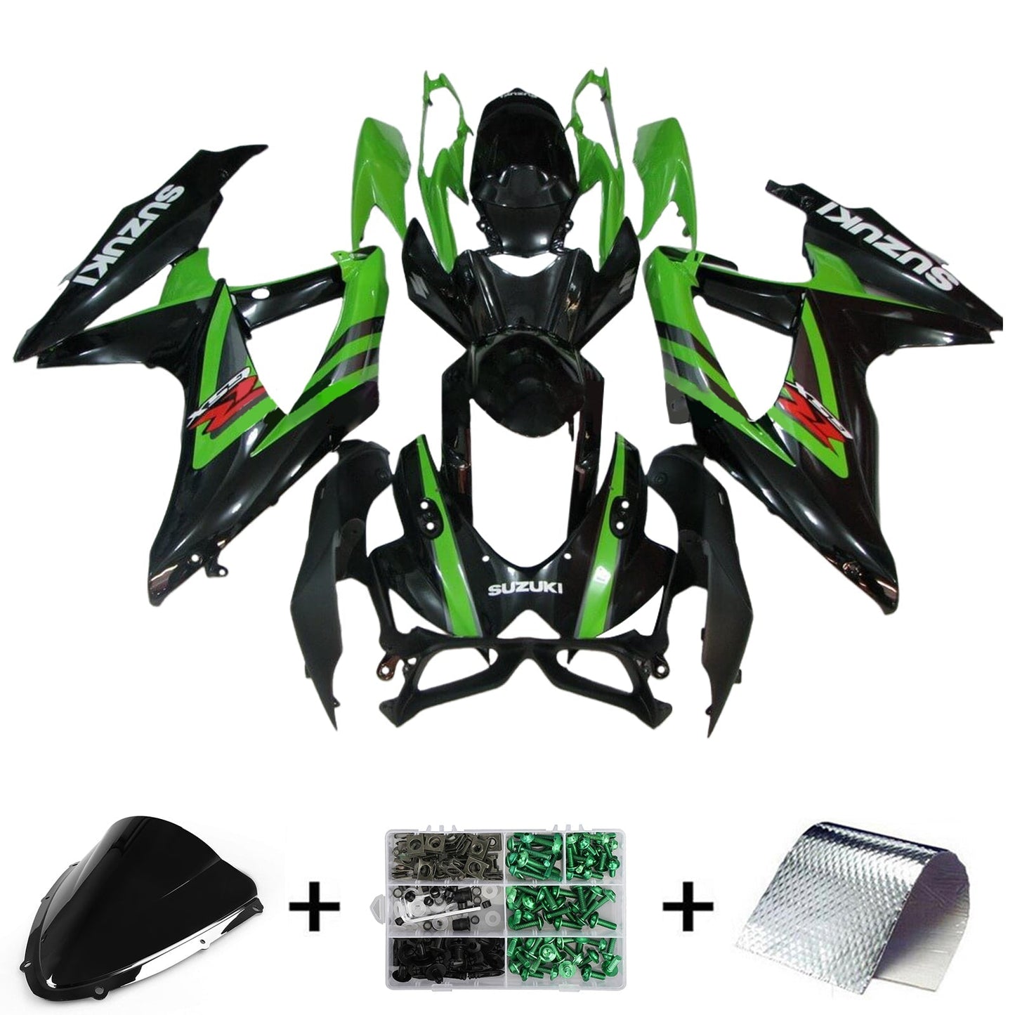 2008-2010 Suzuki GSXR 600/750 K8 Fairing Kit Bodywork Plastic ABS