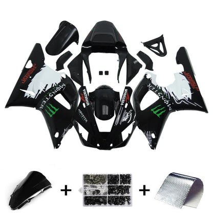 2000-2001  Yamaha YZF 1000 R1 Fairing Kit Bodywork Plastic ABS
