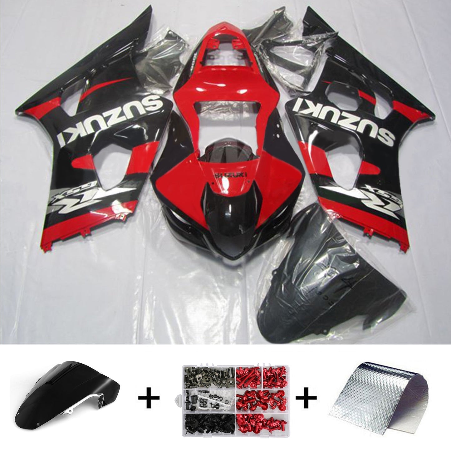 2003-2004 Suzuki GSXR1000 K3 Fairing Kit Bodywork Plastic ABS