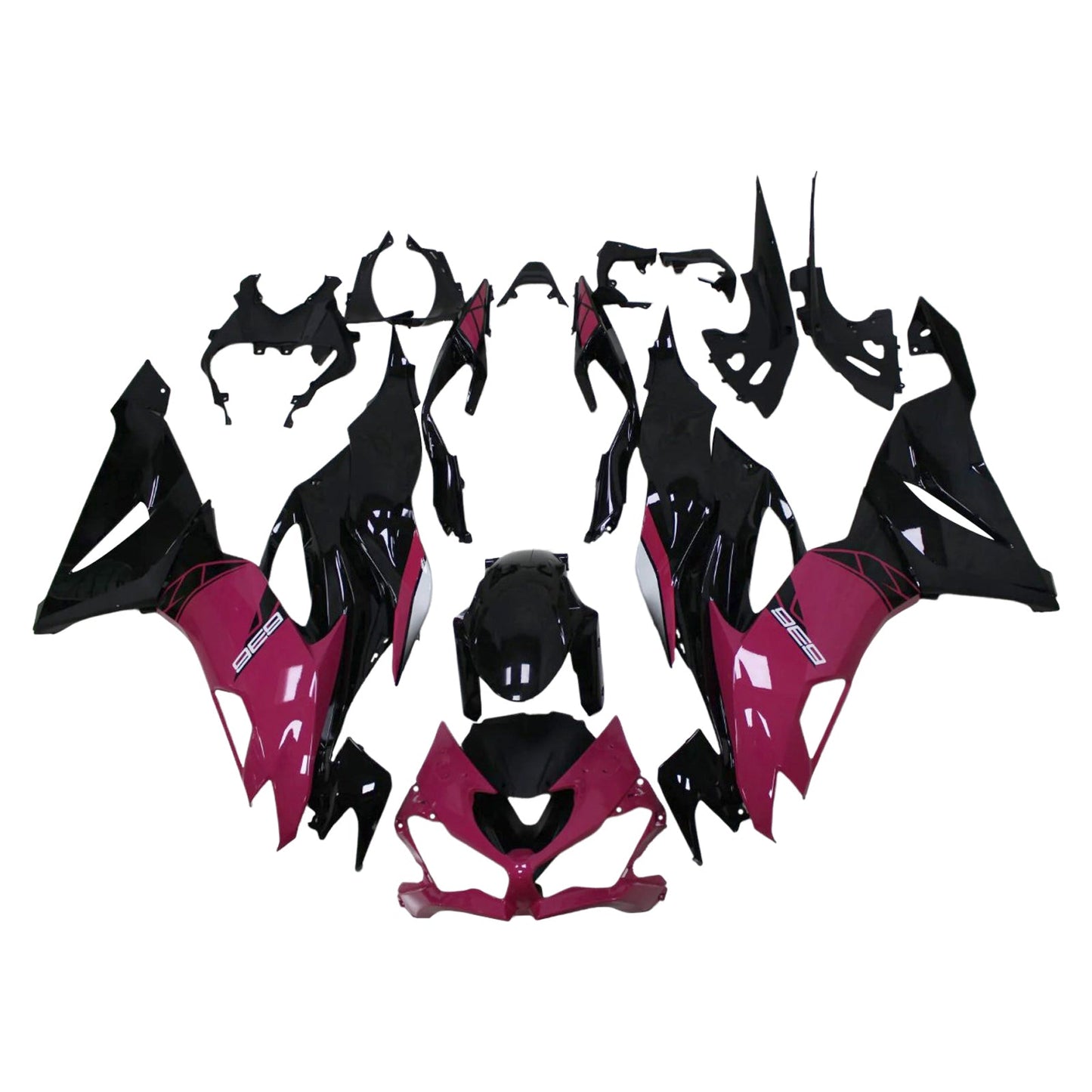 2019-2023 Kawasaki ZX6R Fairing Kit Bodywork Plastic ABS