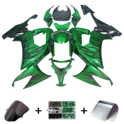 2008-2010 Kawasaki ZX10R Fairing Kit Bodywork Plastic ABS