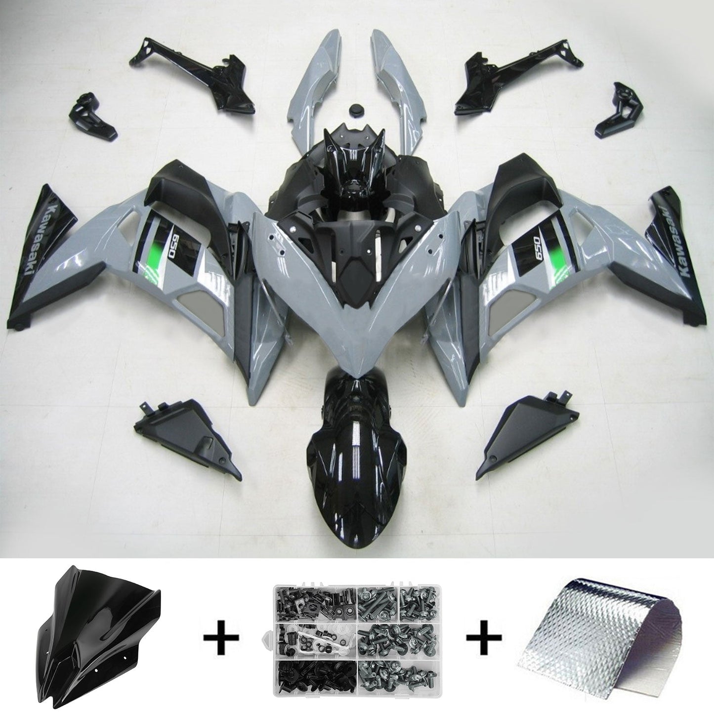 2020-2025 Kawasaki ER-6F Ninja650 Fairing Kit Bodywork ABS
