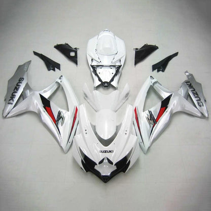 2008-2010 Suzuki GSXR 600/750 K8 Fairing Kit Bodywork Plastic ABS
