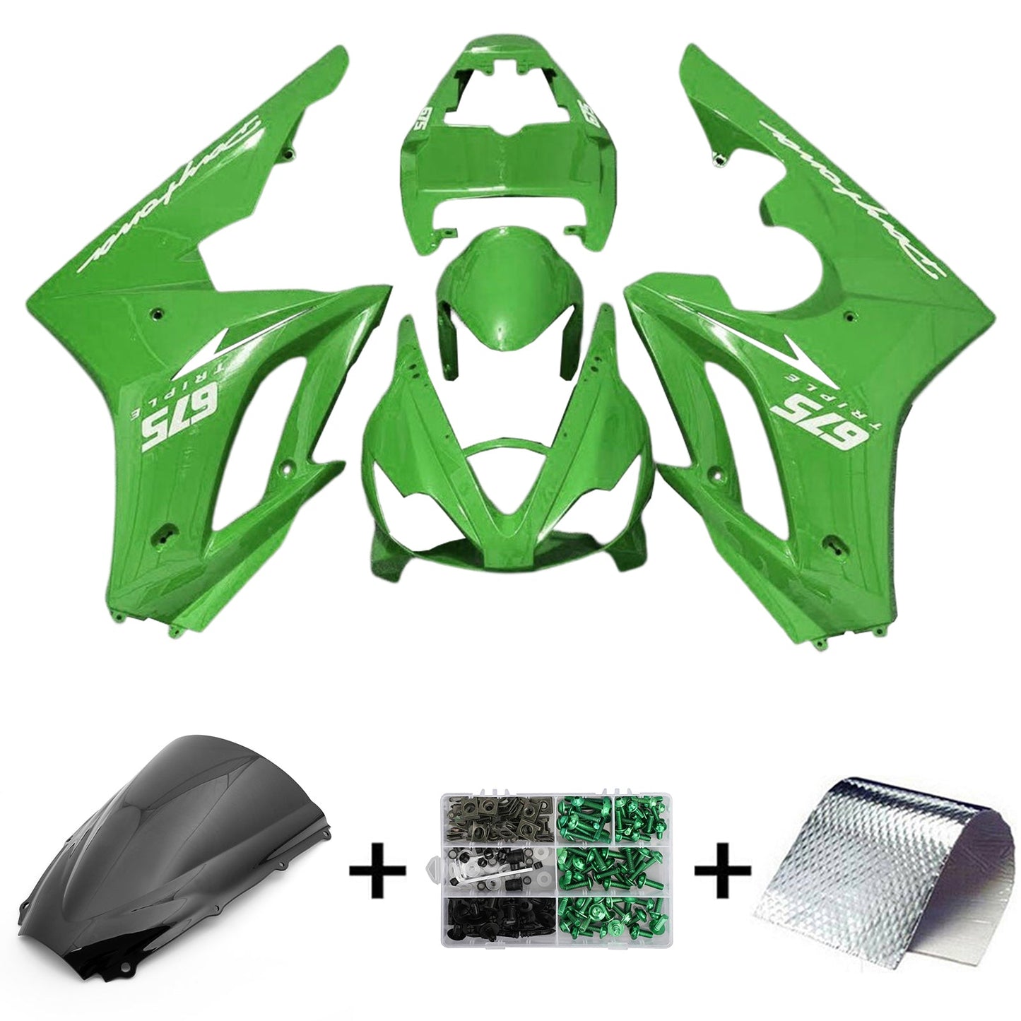 2006-2008 Triumph Daytona 675 Fairing Kit Bodywork Plastic ABS