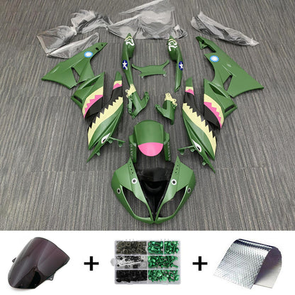2009-2012 Kawasaki ZX6R 636 Fairing Kit Bodywork Plastic ABS