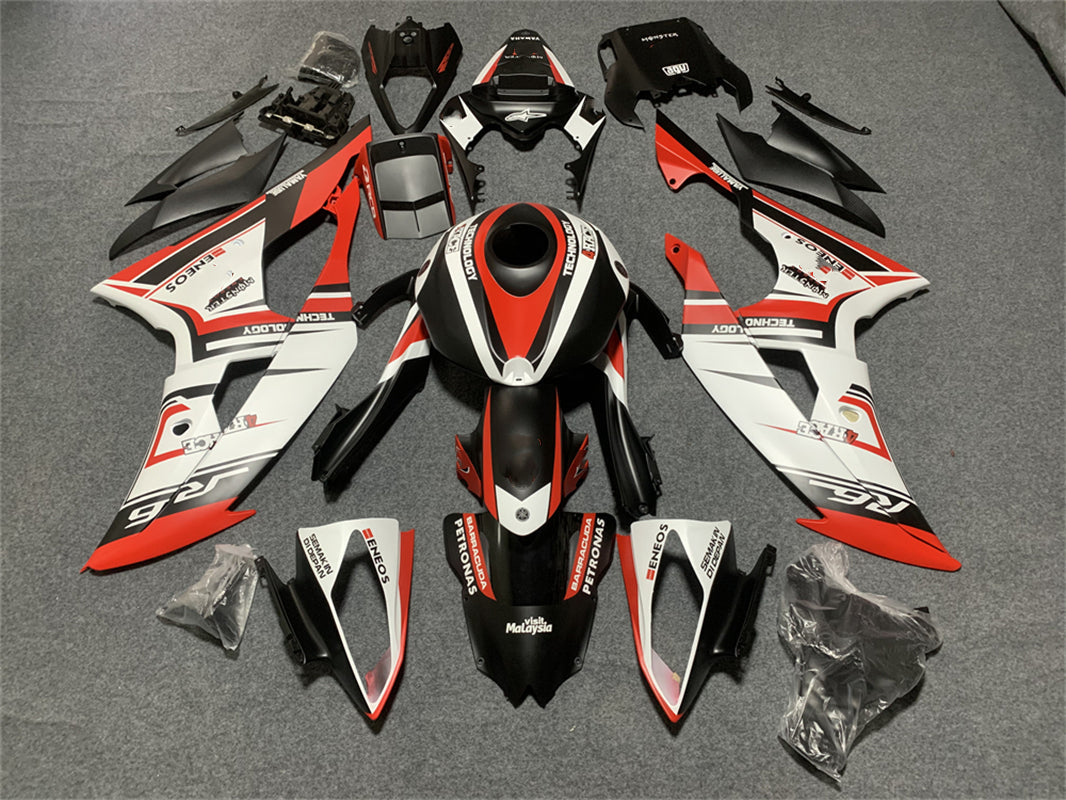 2008-2016 Yamaha YZF 600 R6 Fairing Kit Bodywork Plastic ABS