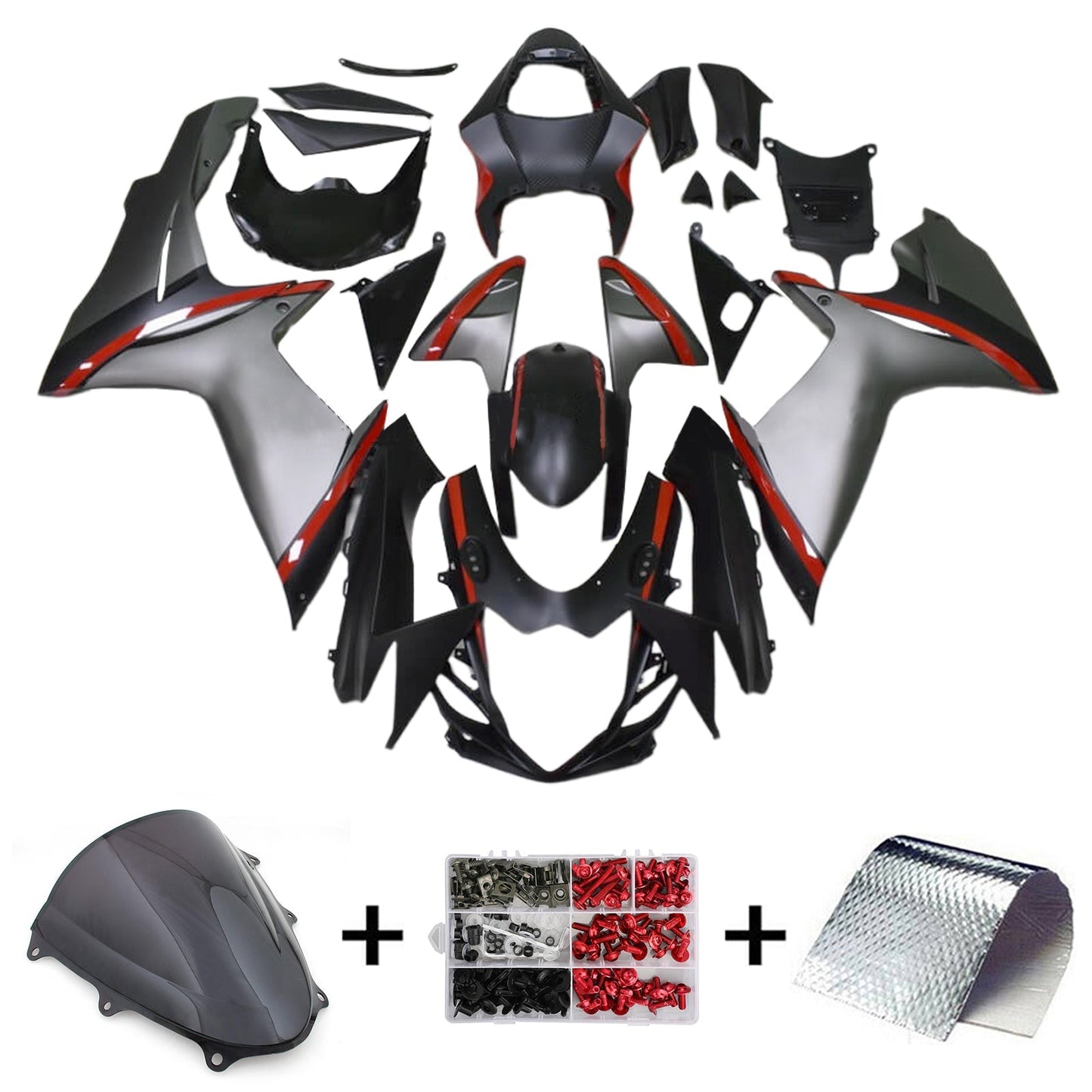 2011-2025 Suzuki GSXR 600/750 K11 Fairing Kit Bodywork Plastic ABS