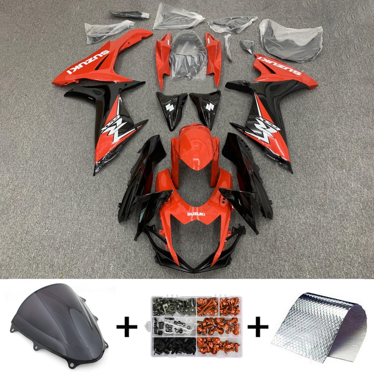 2011-2025 Suzuki GSXR 600/750 K11 Fairing Kit Bodywork Plastic ABS