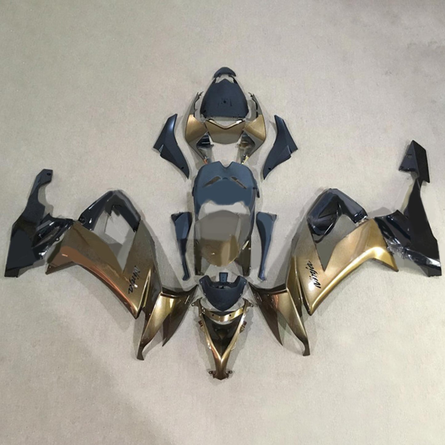 2008-2010 Kawasaki ZX10R Fairing Kit Bodywork Plastic ABS