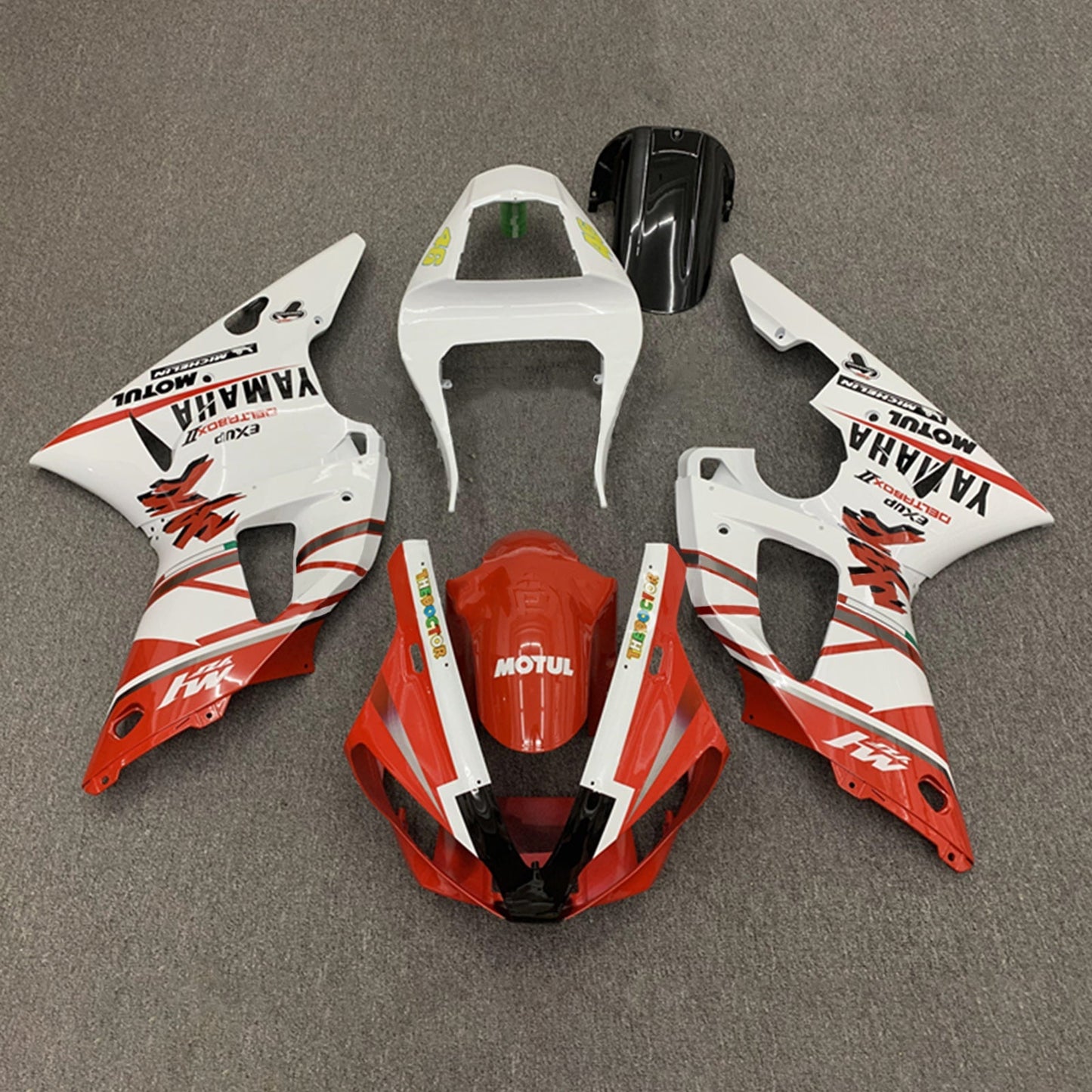 2000-2001 Yamaha YZF 1000 R1 Fairing Kit Bodywork Plastic ABS