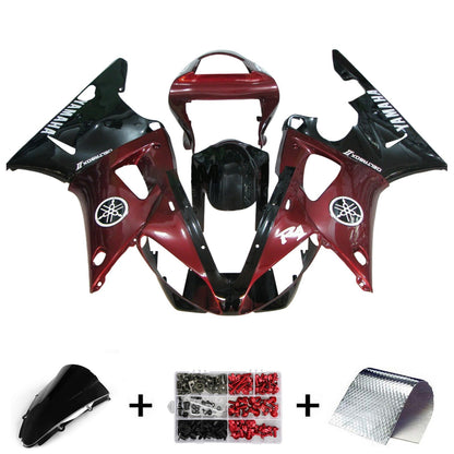 2000-2001  Yamaha YZF 1000 R1 Fairing Kit Bodywork Plastic ABS