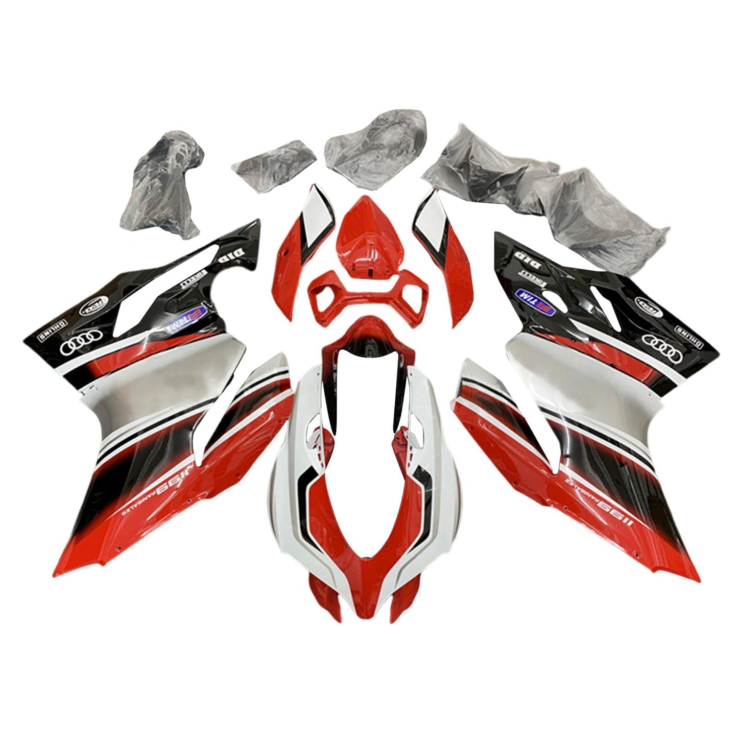 2012-2015 Ducati 1199 899 Fairing Kit Bodywork Plastic ABS