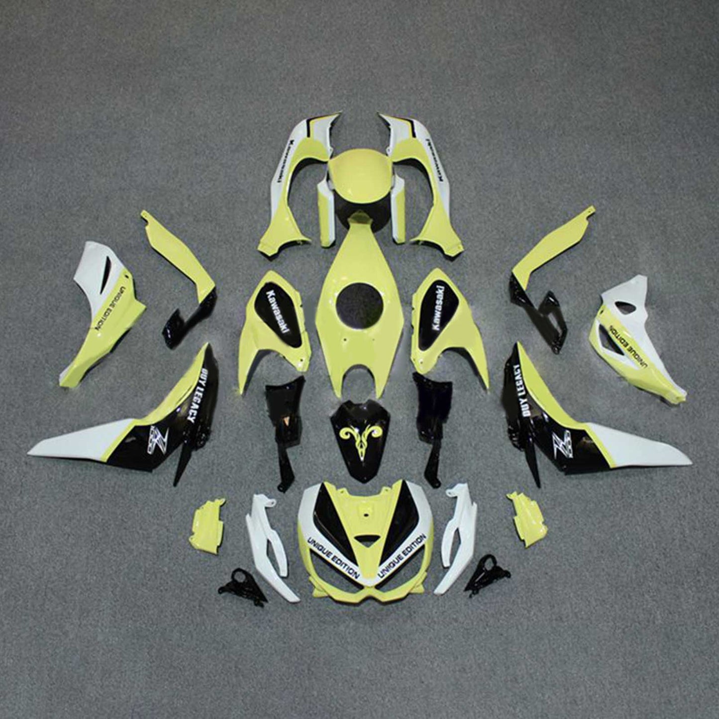 2014-2017 Kawasaki Z1000 Fairing Kit Bodywork Plastic ABS