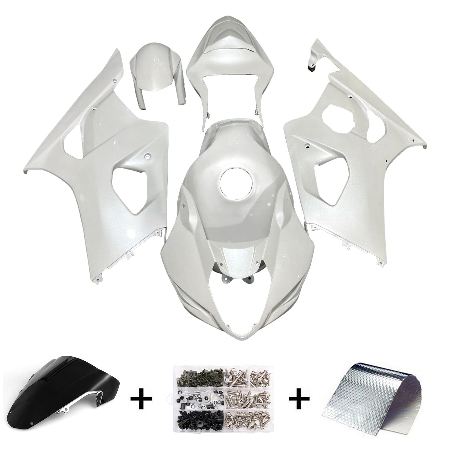 2003-2004 Injection Fairing Kit Bodywork Plastic ABS For Suzuki GSXR1000 K3
