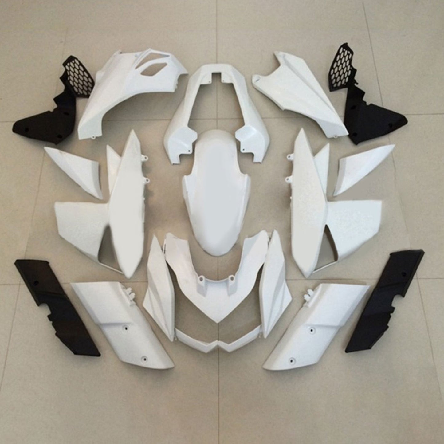 2010-2013 Kawasaki Z1000 Fairing Kit Bodywork Plastic ABS