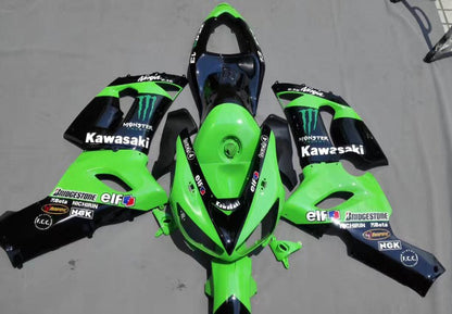 2009-2012 Kawasaki ZX6R 636 Fairing Kit Bodywork Plastic ABS