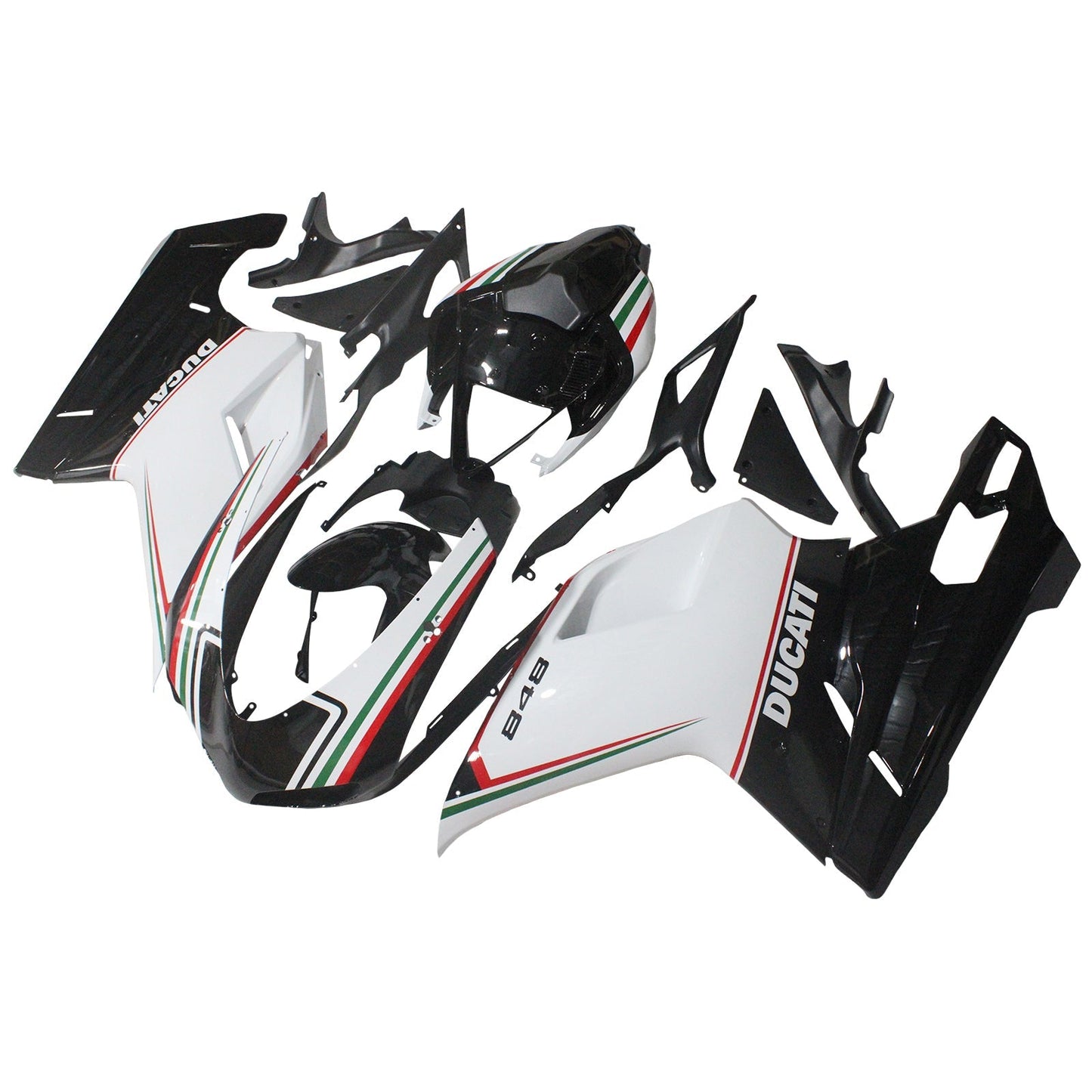 2007-2011 Ducati 1098 1198 848 Fairing Kit Bodywork ABS