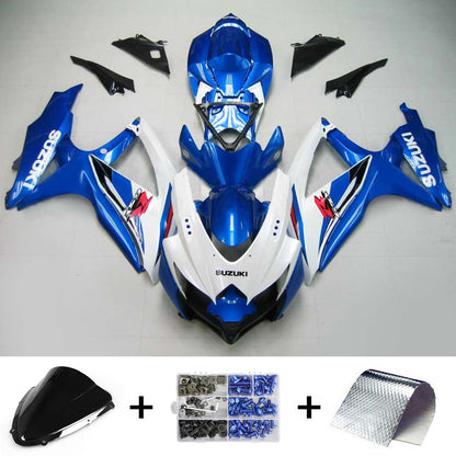 2008-2010 Suzuki GSXR 600/750 K8 Fairing Kit Bodywork Plastic ABS